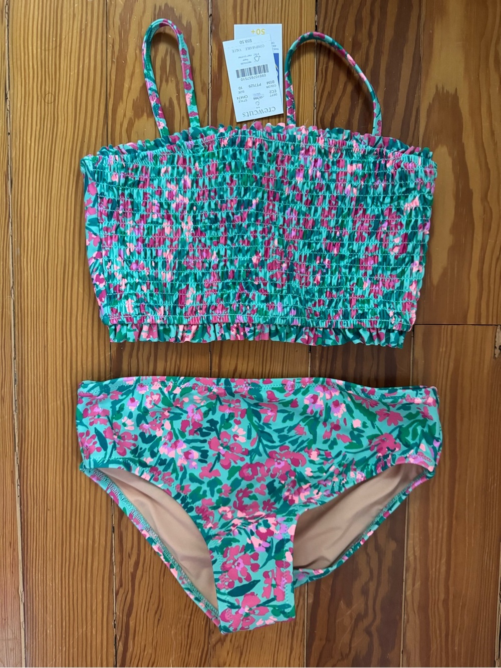 NWT Crewcuts Floral Bikini